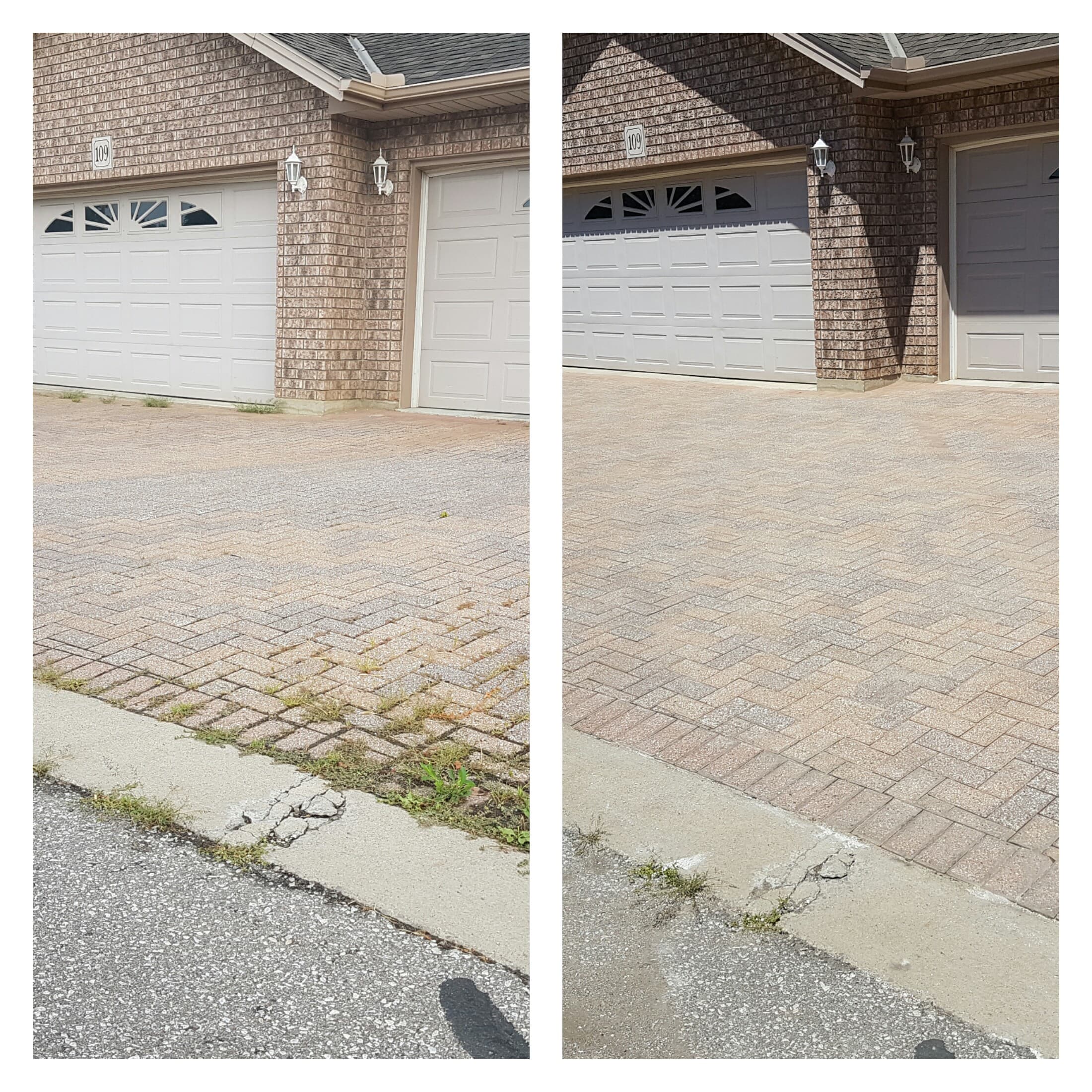 Custom paver installation project in Windsor Ontario by Preferred Coating Solutions